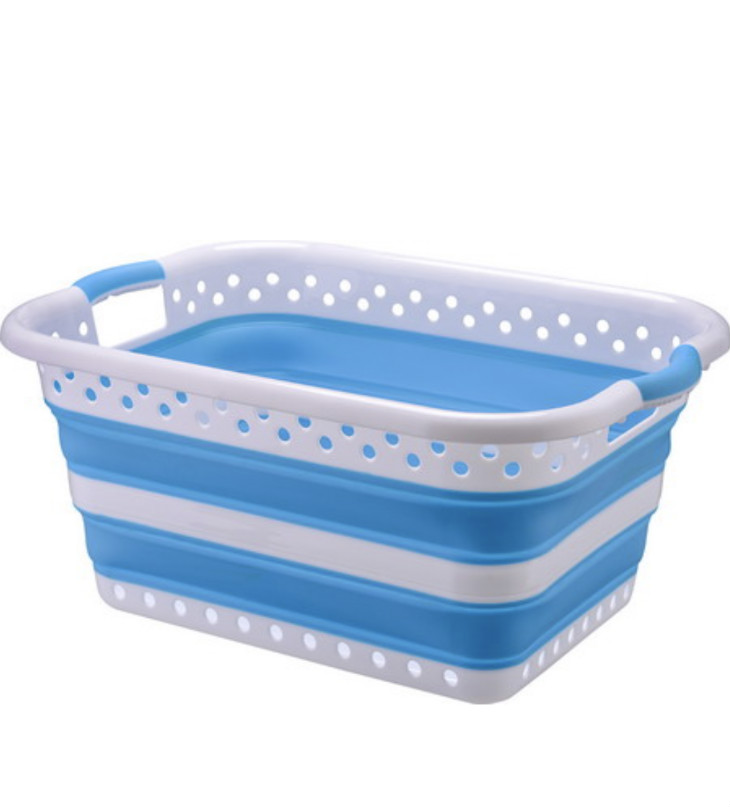 Foldable laundry basket