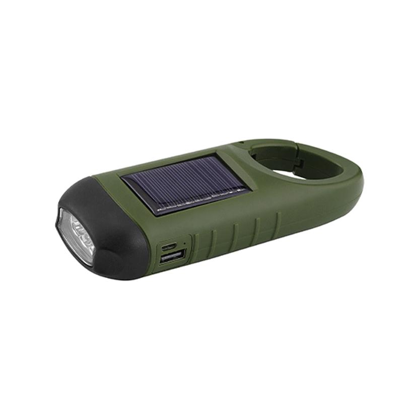 Solar flashlight