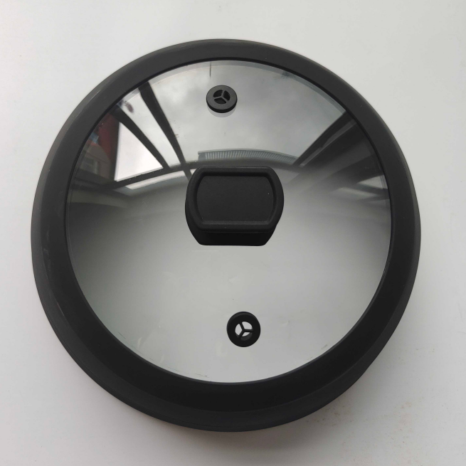 Silicone glass lid